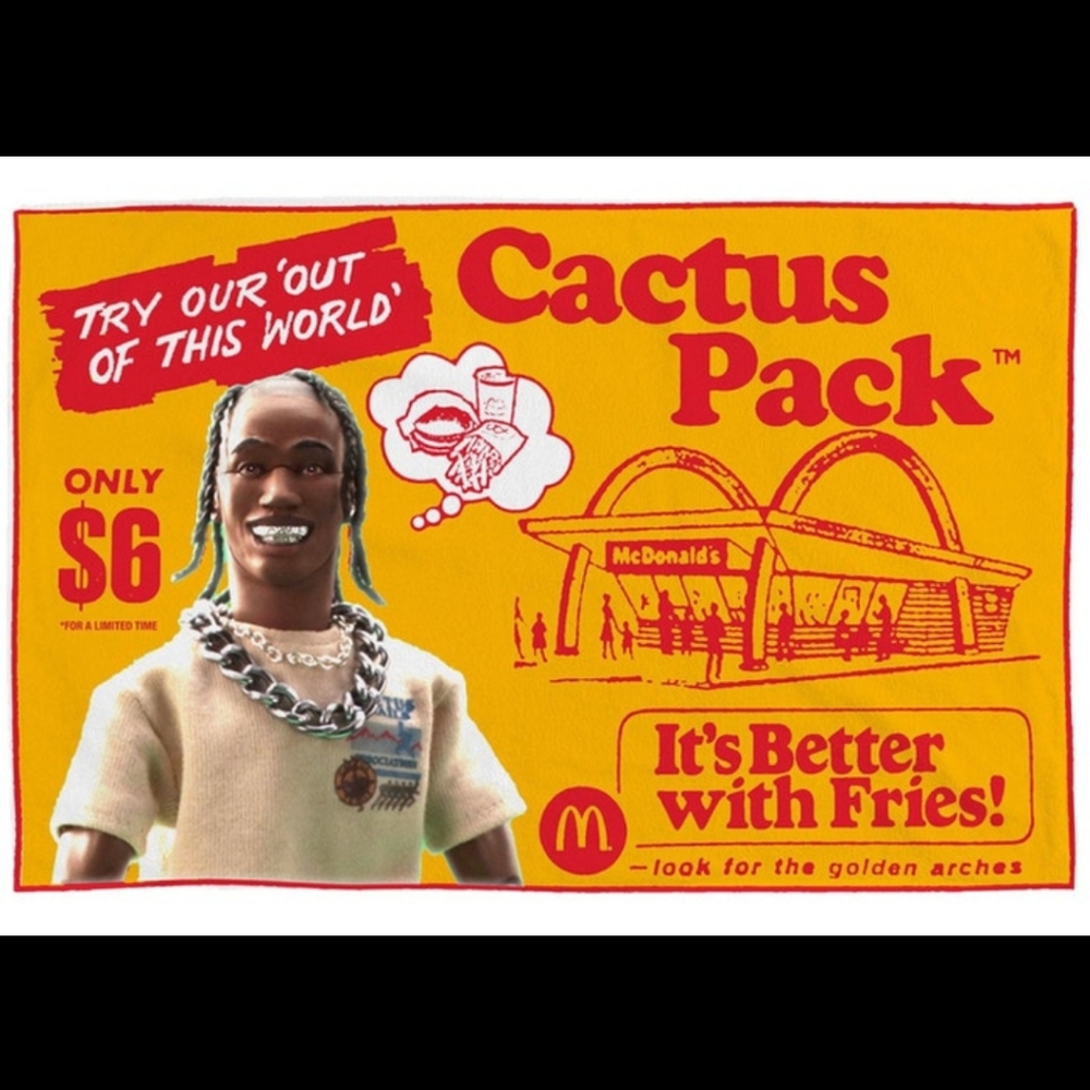 McDonald's × Travis Scott Cactus Pack Blanket